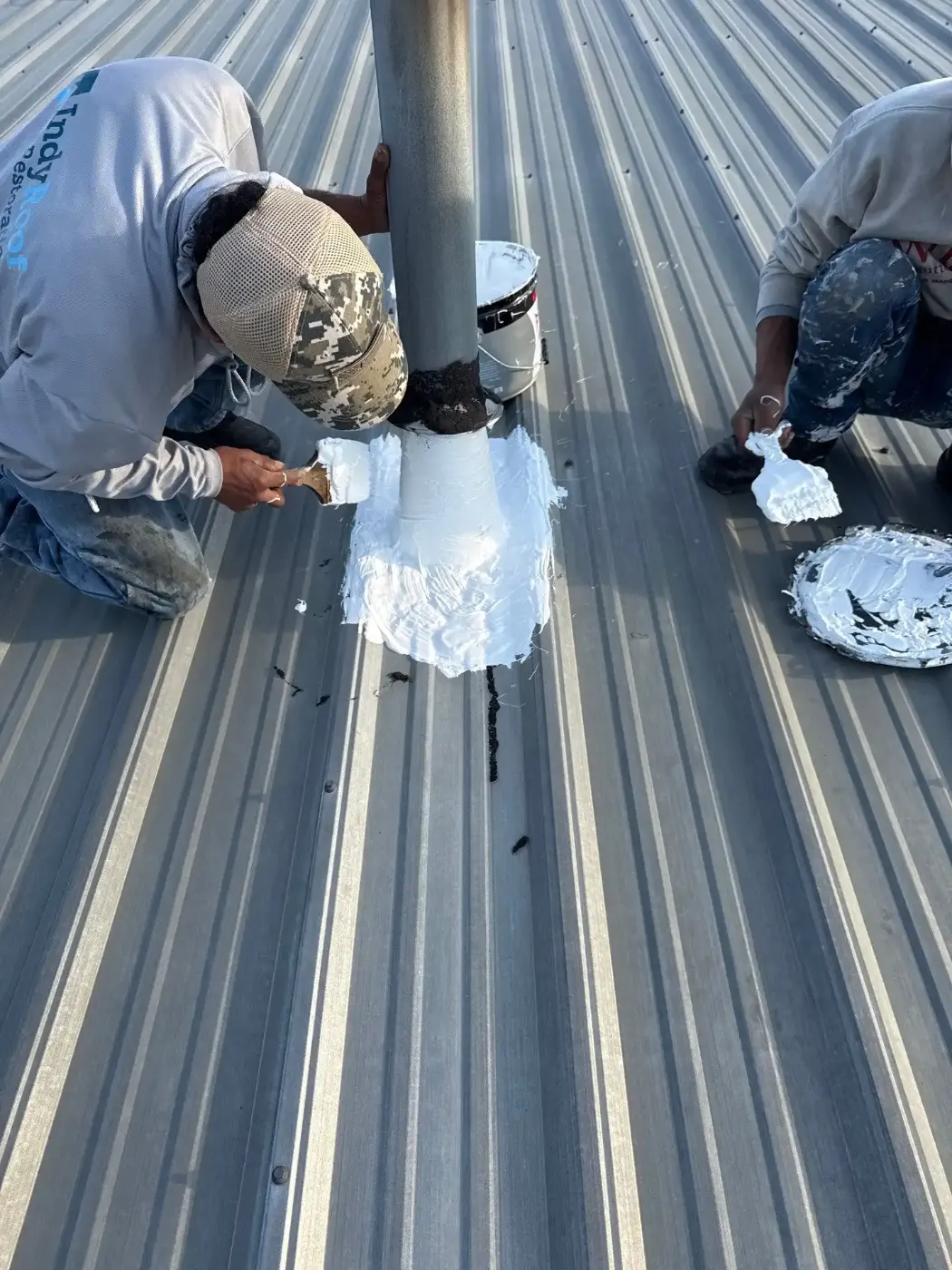 Commercial roofing by Warsaw Commercial Roofing near Arcadia, IN